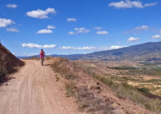 On bike for the Vale of Saquenzipa