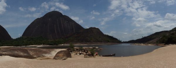 White Beach next to Mavecure Monoliths White Beach next to Mavecure Monoliths